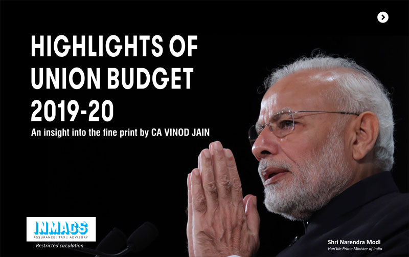Highlights of Union Budget 2019-2020
